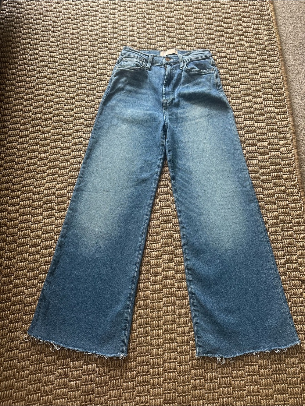 7 For All Mankind “High Rise Jo” Wide Legged